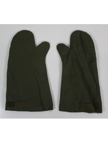 Genuine Surplus NBC Suit Mittens Nuclear Biological Chemical Gloves Olive (1016)