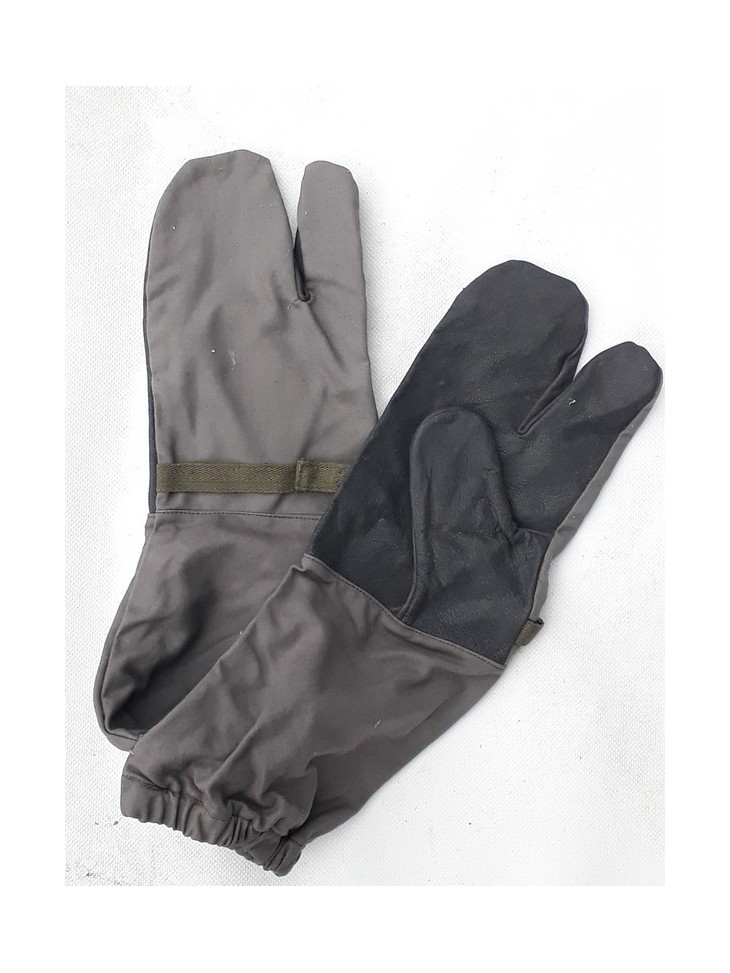 Genuine Surplus Dutch Over Mittens Grey Gloves Military  XL Size 10
