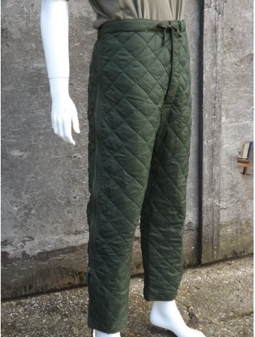 Genuine Surplus British Quilted Padded trouser Liner Thermal Winter 30" W