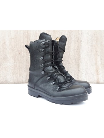 Genuine Surplus German Forces Para Boots Black Leather...