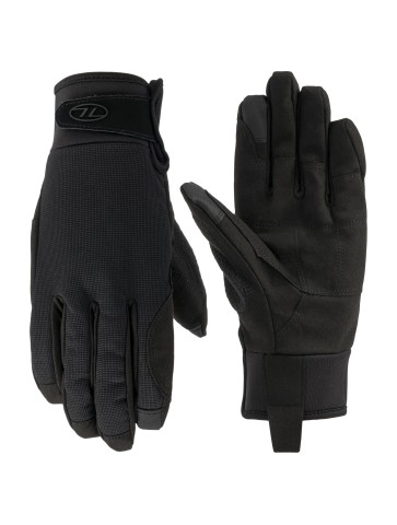 Highlander 100% Waterproof Gloves Black Thermal PU Membrane
