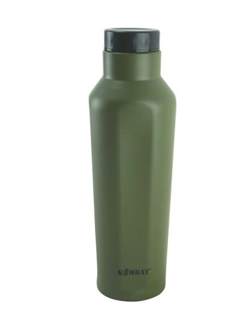 Kombat Stainless Steel Military Style Water Bottle Olive...