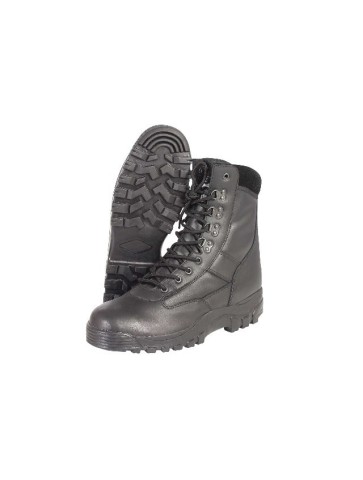 Mil-Com All Leather Patrol Boots Black Delta Style Army...
