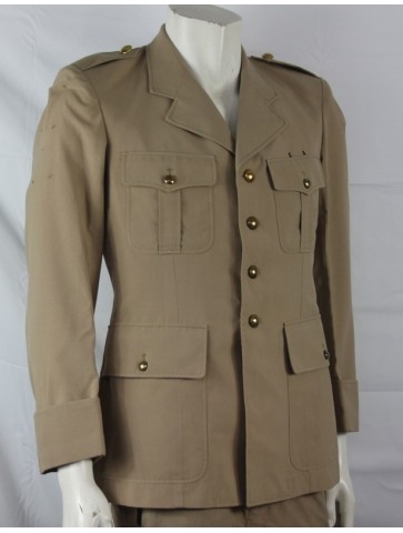 Genuine Surplus French Army Tropical Dress Jacket Sand...