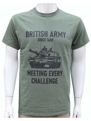 British Army Meeting Every Challenge Exclusive Printed...
