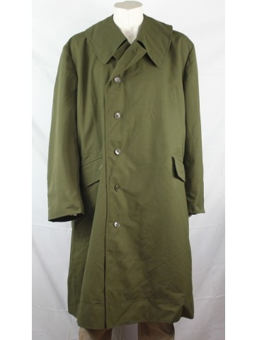 Genuine Surplus Czech Army Trench Coat Unlined 48-50"...