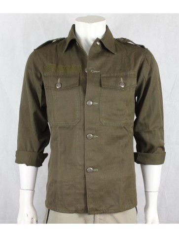 Genuine Surplus Austrian Army Field Shirt HW Olive UnBadged