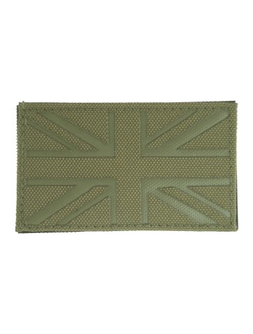 Laser Cut Union Jack Patch Military Subdued Tactical Hook...