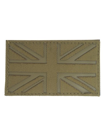 Laser Cut Union Jack Patch Military Subdued Tactical Hook...