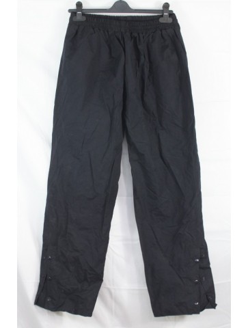 Black Waterproof Over-trousers Fully Lined 38-40" Waist...