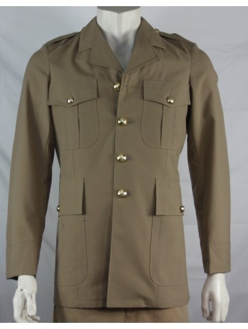 Genuine Surplus French Army Tropical Dress Jacket Beige...