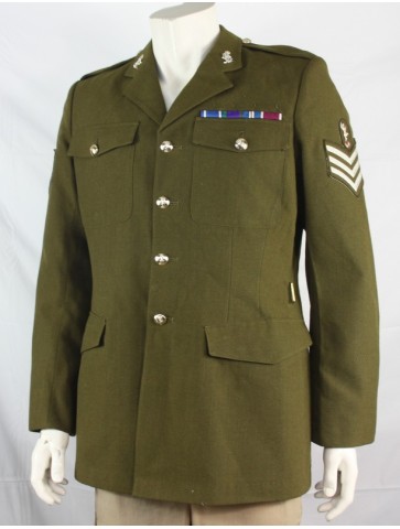 Genuine Surplus British Army Dress Jacket Vintage Olive...