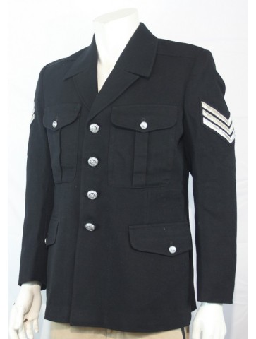 Genuine Surplus British Welsh Police Dress Jacket Black...