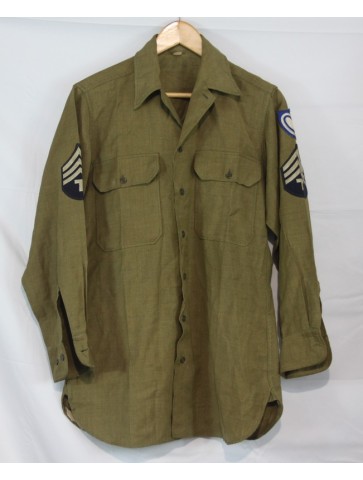 Genuine Surplus Vintage US Army Shirt 1940's WW2...