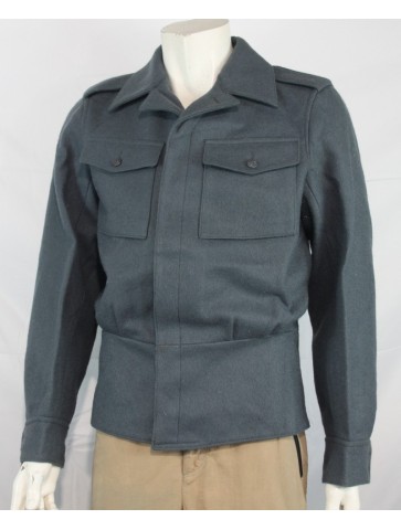Genuine Surplus Vintage Finnish Army Wool Jacket Grey...