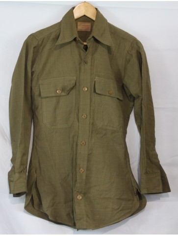 Genuine Surplus Vintage US Army Shirt Merino Wool Mix 80%...