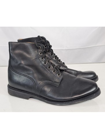 Genuine Surplus French Army Garmonts Boots Black Leather...