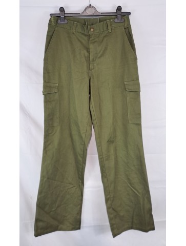 Vintage Boy Scouts of America Olive Trousers Repaired 28"...