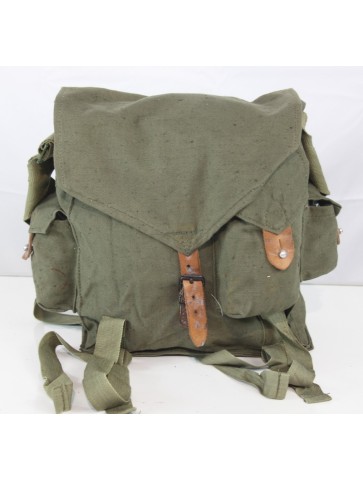 Genuine Surplus Dutch Army Vintage Gas Mask bag Olive...
