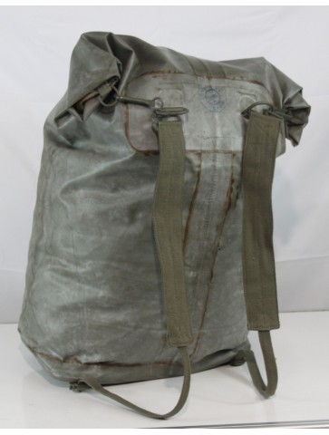 Genuine Surplus Vintage French Army Rubber Drysack...