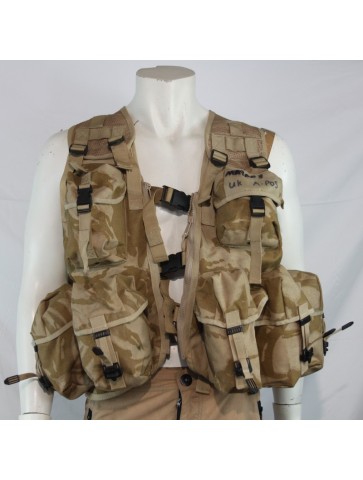 Genuine Surplus British Army Desert Assault Vest...