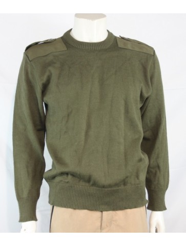 Genuine Surplus Austrian Army Crew Neck Jumper 50% Wool...