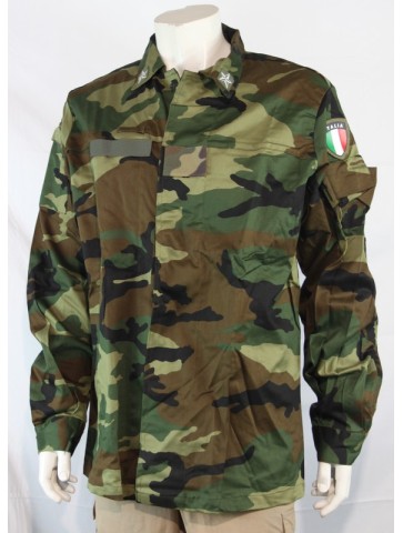 Genuine Surplus Italian Army Camo Jacket Shirt...