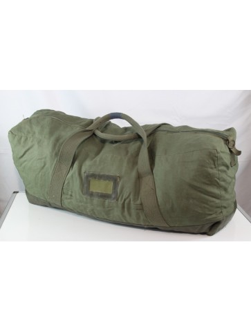 Genuine Surplus French Army  green Canvas Holdall Bag...