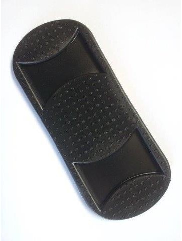 Replacement Black Plastic Shoulder Pad 50mm  Black Plastic Webbing  (SHP50))