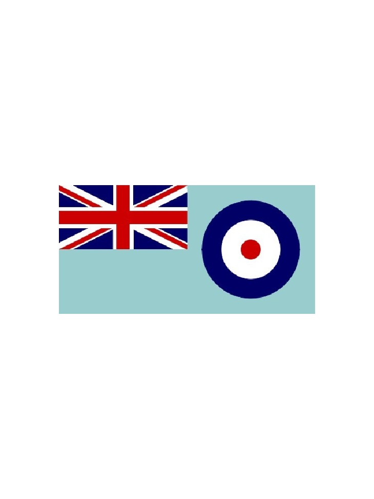 Royal Air Force RAF Ensign Printed Polyester Flag 5'x3'
