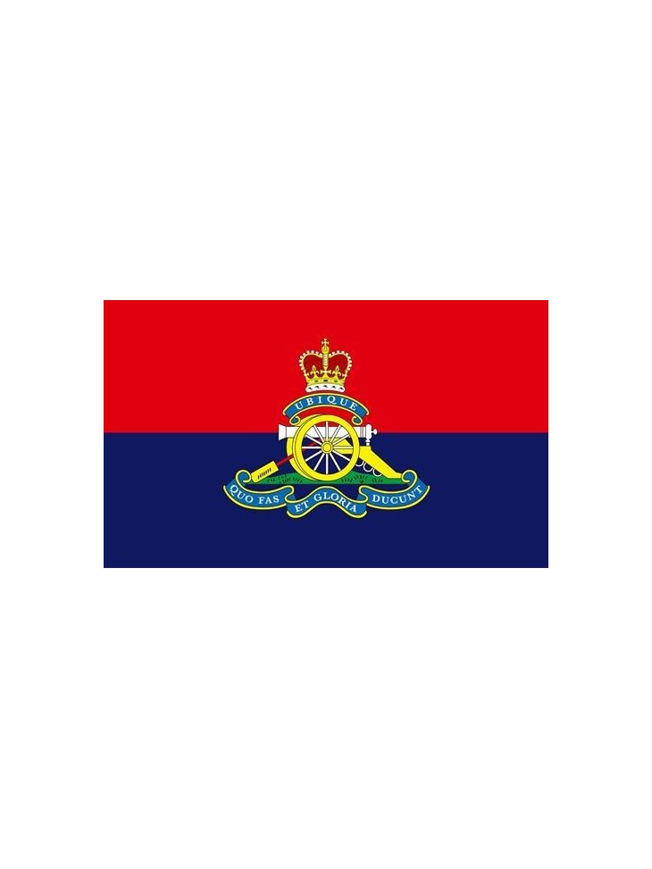 Royal Artillery Printed Polyester Flag 5'x3'