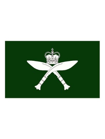 Royal Ghurkas Rifles Printed Polyester Flag 5'x3'