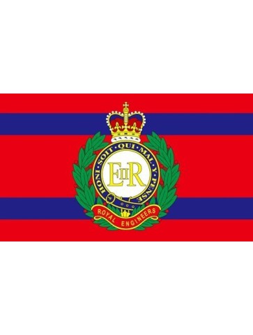 Royal Engineers Corps Printed Polyester Flag 5'x3'
