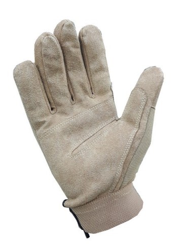 Highlander Lightweight Leather and Fabric Mission Glove Tan