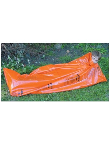 Highlander Survival Bivi Bag Orange Emergency Sleeping Bag Cover