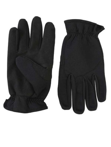 Kombat Delta Fast Gloves Tactical Neoprene & Suede Black