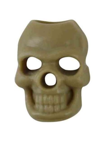 Pack10 Skull Cord Locks Stoppers Toggle Tactical Military Airsoft EMO Punk Black