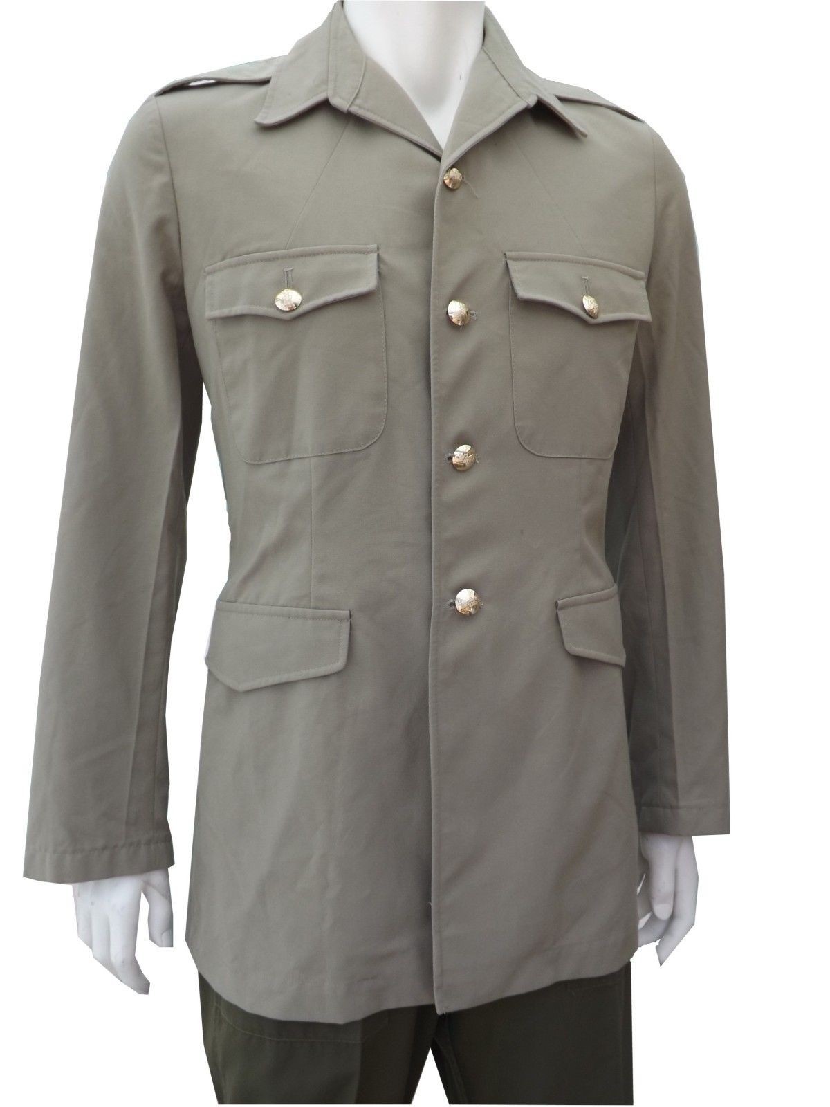 beige army jacket
